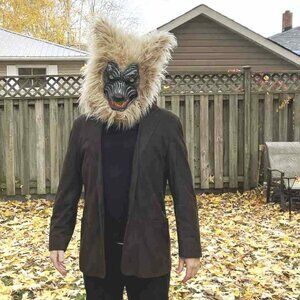 Leather Brown Blazer- Mens 42